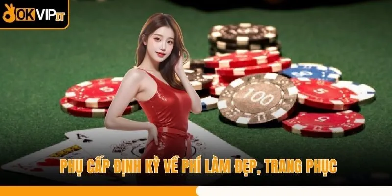 Phụ cấp định kỳ về phí làm đẹp, trang phục